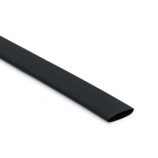 Термоусаджувальна трубка з клеєвим шаром HTG 3:1 12,7/4,2, 1 метр, чорний LEE