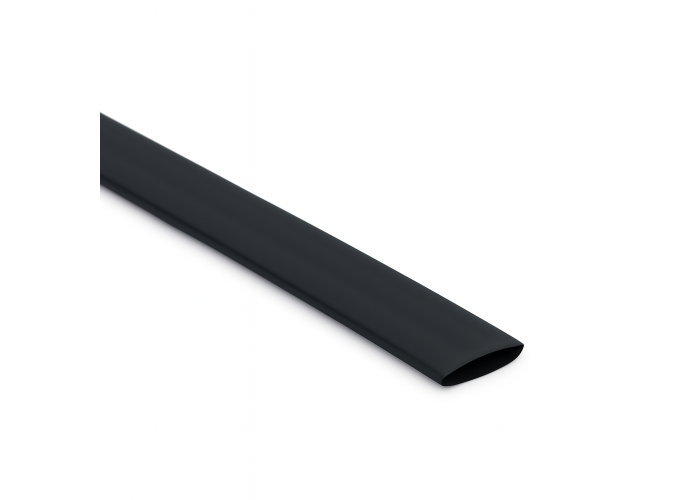 Термоусаджувальна трубка з клеєвим шаром HTG 3:1 12,7/4,2, 1 метр, чорний LEE