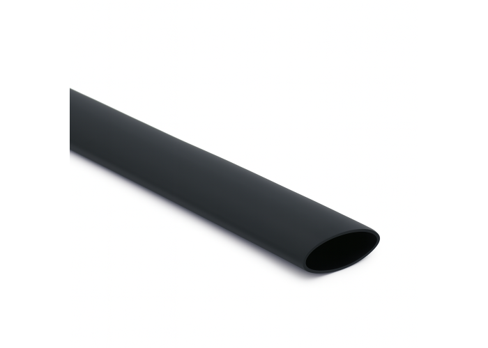 Термоусаджувальна трубка з клеєвим шаром HTG 3:1 25,4/8,5, 1 метр, чорний LEE