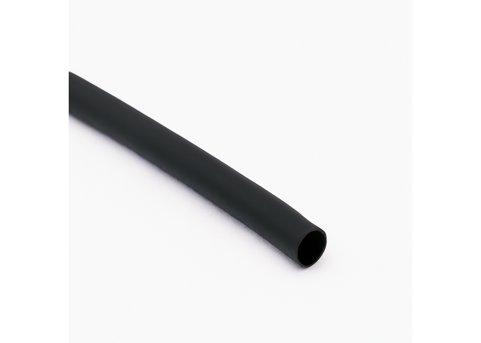 Термоусаджувальна трубка з клеєвим шаром HTG 3:1 6,4/2,2, 1 метр, чорний LEE