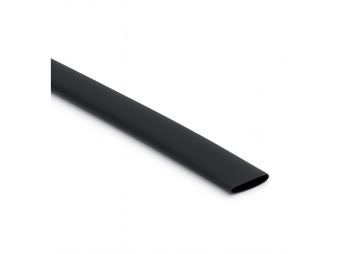 Термоусаджувальна трубка з клеєвим шаром HTG 3:1 9,5/3,2, 1 метр, чорний LEE