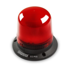 Проблесковый маяк красный мультифункциональный Ø120 24 AC/DC