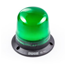Проблисковий маяк зелений мультифункціональний Ø120 24 AC/DC