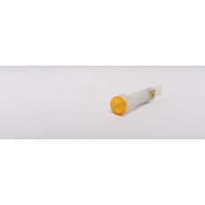 Сигнальна арматура 10мм неонова лампа 220В AC жовта кабель 30см