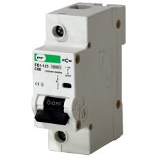 Автоматический выключатель FB1-125 1P C 80A 10kA ECO