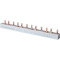 Гребінчаста шина FLР 16мм2 100A 3P 12 модулів тип PIN