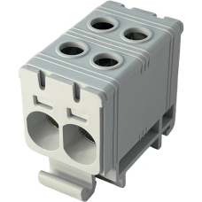 Клемма FT1035F 2P, Cu: 2.5-35/Al: 2.5-35 мм2, серая