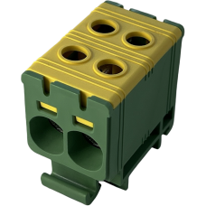 Клемма FT1035G 2P,Cu:2.5-35/Al:2.5-35 мм2, желто-зеленая
