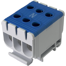 Клемма FT1050N 3P, Cu: 2.5-50 / Al: 6-50 мм2, синяя
