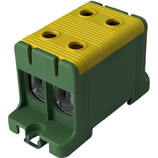 Клемма FT1095G 2P,Cu:16-95/Al:16-95 мм2, желто-зеленая