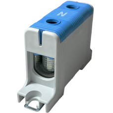 Клемма FT1095N 1Р, Cu: 16-95 / Al: 16-95 мм2, синяя