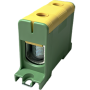 Клемма FT1150G 1Р, Cu: 35-150 / Al: 35-150 мм2, желто-зеленая.