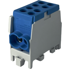 Клеммный блок FJ-25/16.1B 100A синий