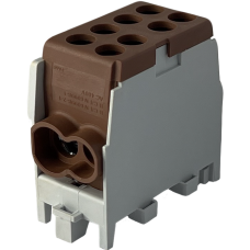 Клеммный блок FJ-25/16.1BR 100A коричневый