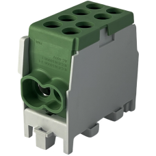 Клеммный блок FJ-25/16.1G 100A зеленый