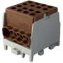 Клеммный блок FJ-25/16.3BR 100A коричневый