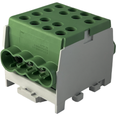 Клеммный блок FJ-35/25.3G 125A зеленый