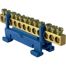 Шина нулевая SPF612B 12 6x9мм2 (синяя)