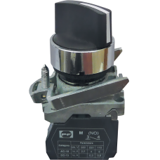 Выключатель кнопочный металлический FP4-BD41 1NО (черный)