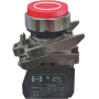 Вимикач кнопковий металевий FP4-BL4322 1NC (O, червоний)