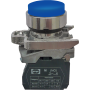 Вимикач кнопковий металевий FP4-BL61 1NO (блакитний)