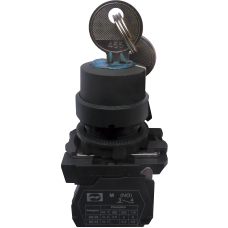 Вимикач кнопковий пластиковий FP FP5-AG03 2NO (чорний)