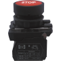Вимикач кнопковий пластиковий FP5-AA4342 1NC (STOP, червоний)