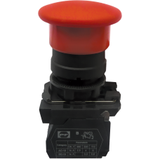 Вимикач кнопковий пластиковий FP5-AC42 1NC (червоний)