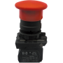 Вимикач кнопковий пластиковий FP5-AC42 1NC (червоний)