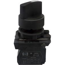 Вимикач кнопковий пластиковий FP5-AD53 2NO (чорний)