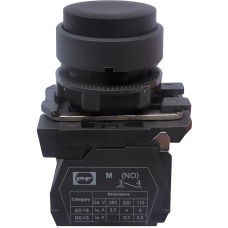 Выключатель кнопочный пластиковый FP5-AL21 1NO (черный)