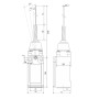 Выключатель путевой FLS15M412P66