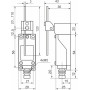 Выключатель путевой FLS15M8107P65