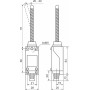 Выключатель путевой FLS15M9101P65