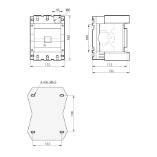 Контактор КМИ 5-175-00 175А 230В TAKEL
