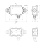 Коробка розподільча з клемником WBS-31 IP-68 TAKEL