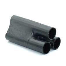 Термоусаджувальна перчатка ТУП-3 з клеєм 300-400 мм, чорний TAKEL