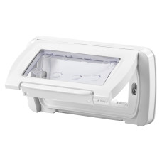 Герметична панель 27 COMBI 4M IP55 біла GEWISS