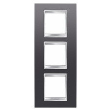 Рамка Chorusmart LUX 2+2+2M вертикальна сланець GEWISS