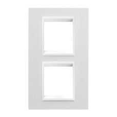 Рамка Chorusmart LUX 2+2M вертикальна монохром білий GEWISS