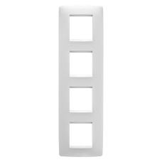 Рамка Chorusmart ONE 2+2+2+2M вертикальна білий GEWISS