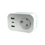 WIFI SMART розетка WPU-16A з енерго-моніторингом IP20 UEC