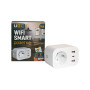 WIFI SMART розетка WPU-16A з енерго-моніторингом IP20 UEC