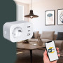 WIFI SMART розетка WPU-16A з енерго-моніторингом IP20 UEC