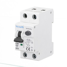 Дифференциальный автоматический выключатель Vector GENESIS 2M C 32A 30mA тип A 6kA