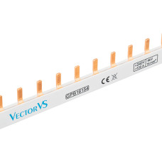 Гребінчаста шина Vector VS GENESIS 16мм² 1P штирьова 54 мод.