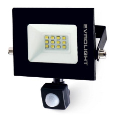 Прожектор світлодіодний EVROLIGHT 10Вт із датчиком руху EV-10D 6400К
