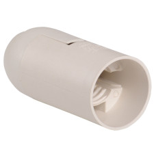 Ппл14-02-К02 Патрон підвісний пластик, Е14, білий (50 шт), стікер на виробі, IEK