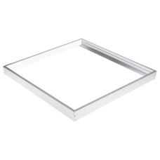 Рамка для монтажу на поверхню e.LED PANEL.600.frame.white 600х600мм, біла