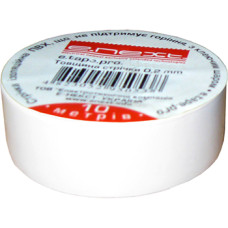 Ізолента e.tape.stand.10.white, біла (10м)